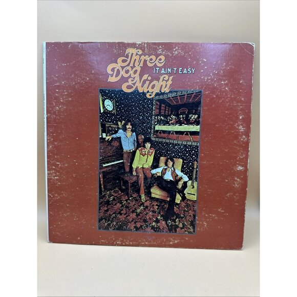 1970 THREE DOG NIGHT "IT AIN'T EASY" VINTAGE VINYL RECORD ALBUM - Picture 1 of 7